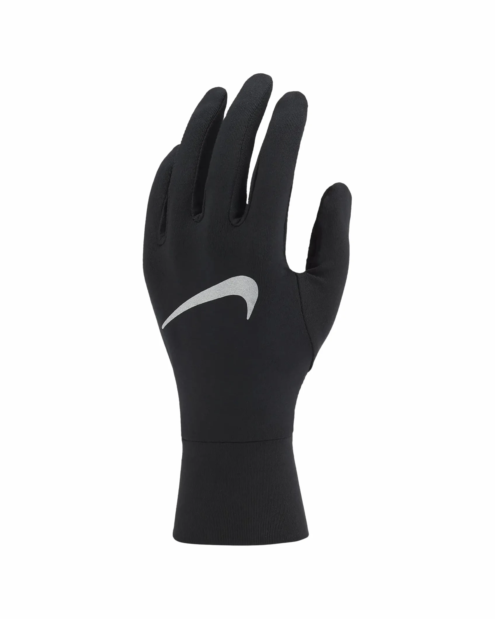 Nike 9331/95 Fleece Running Rękawice Czarny/czarny/srebrny X-duży
