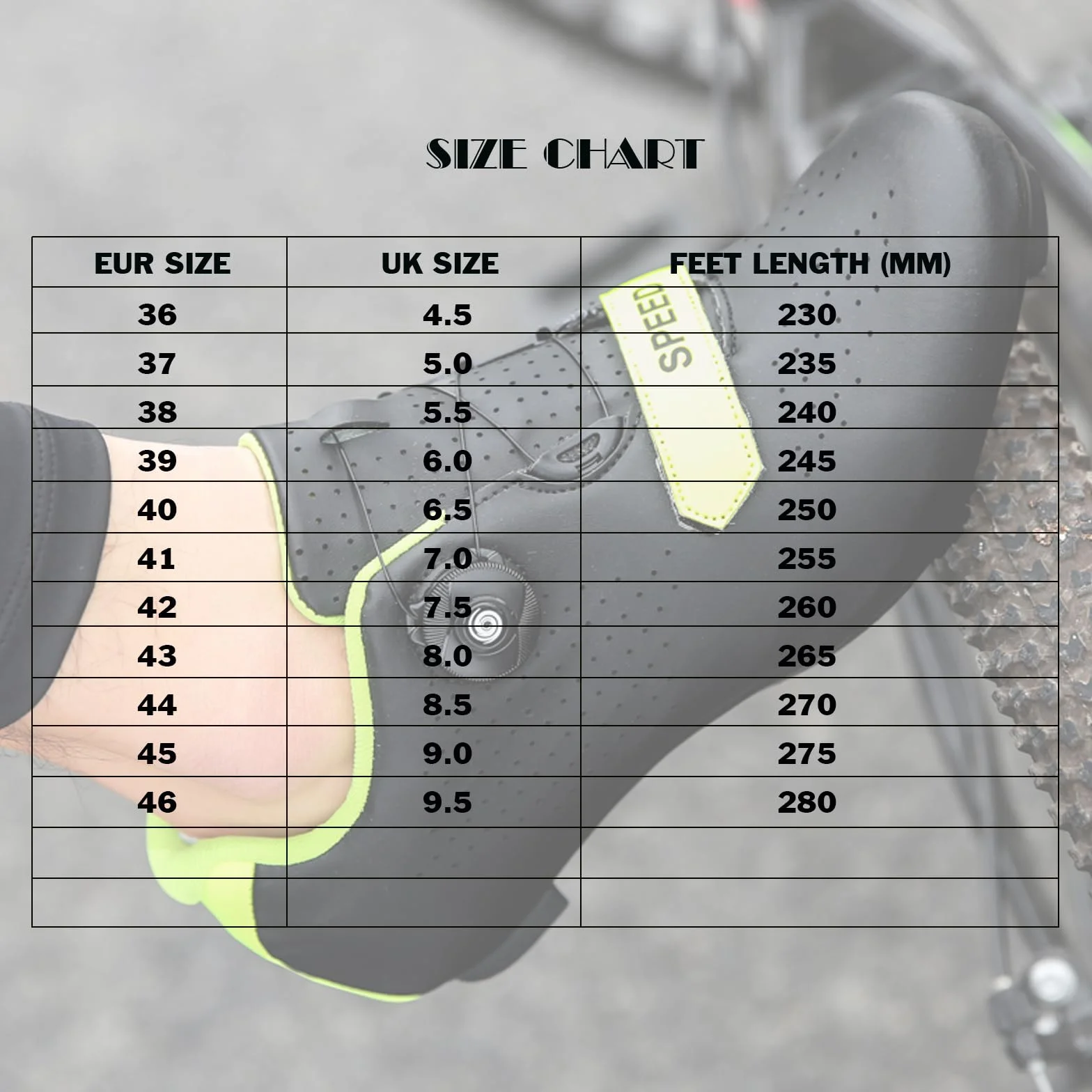 LZQpearl Trampki Rowerowe, Górskie Trampki Rowerowe I Szosowe Z Gumową Podesztywą Buty Rowerowe Bez Blokady System Sznurowania Szybkie Obrót Black, 43