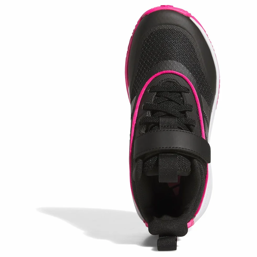 adidas Uniseks - dzieci Ownthegame 3.0 Shoes, Core Black/Iron Met./Shock Pink, 33 EU