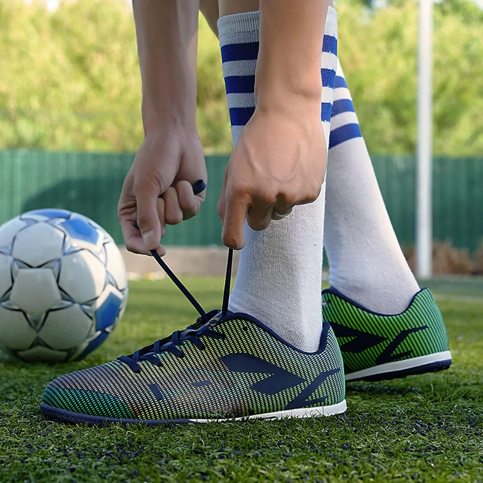 Buty piłkarskie dla chłopców TF korki piłkarskie buty dla dzieci 1UK dziecko - 6,5 UK