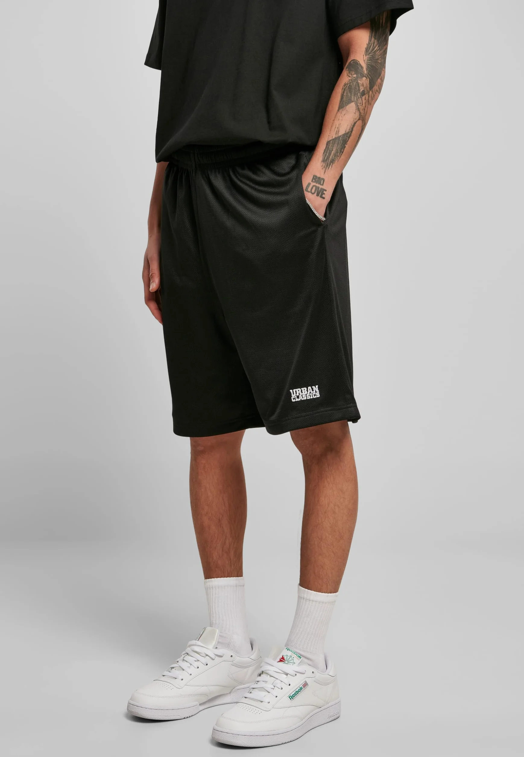 Urban Classics Szorty Typu Basic Z Siateczki - Odzież — szorty Mężczyźni