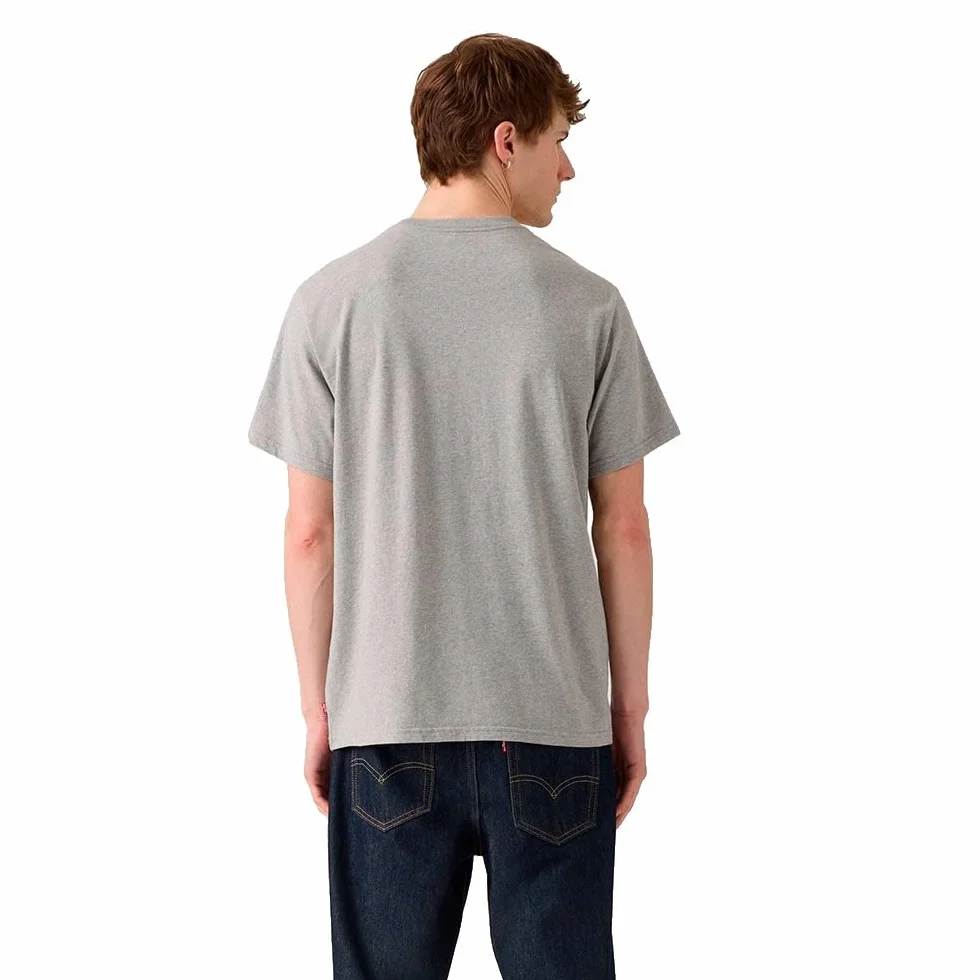 Ss Relaxed Fit Tee Ssnl Serif 5 Mid Tone, 0pen Finish Tbd 4, L