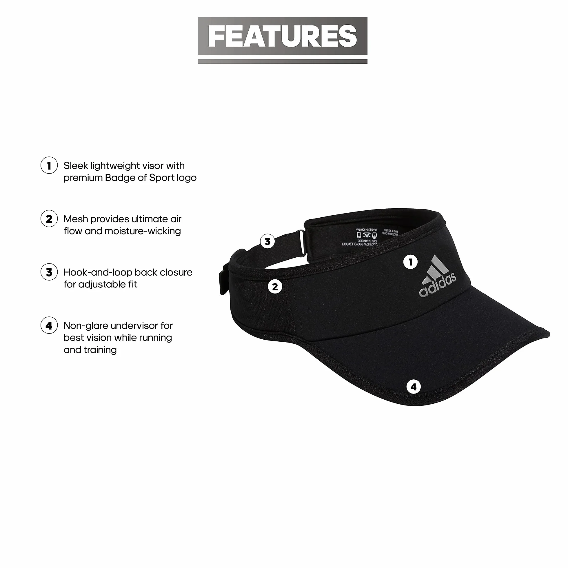 adidas Daszek Kobiety Women's Superlite Performance Visor