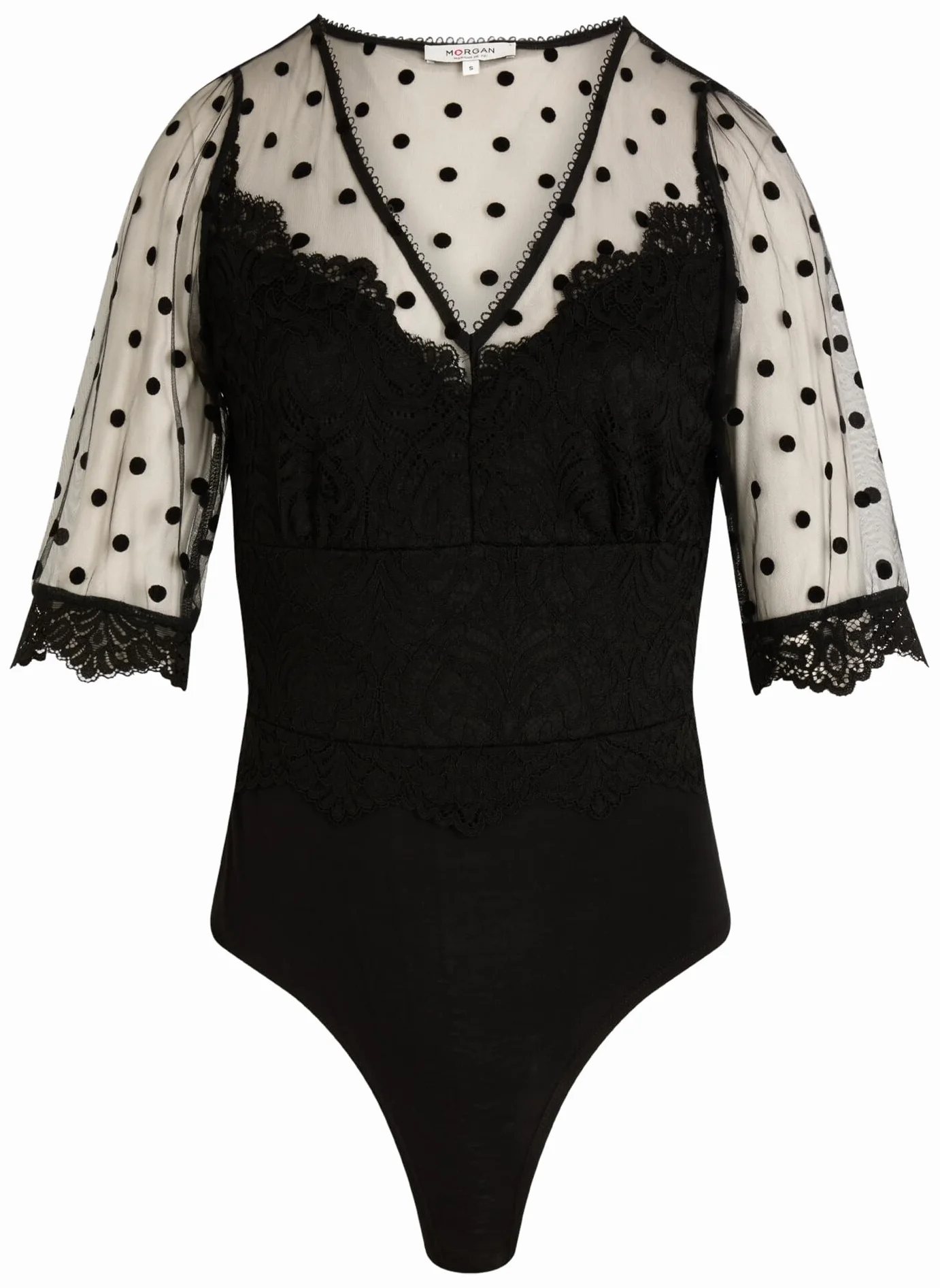 MORGAN Body, Czarny M, M