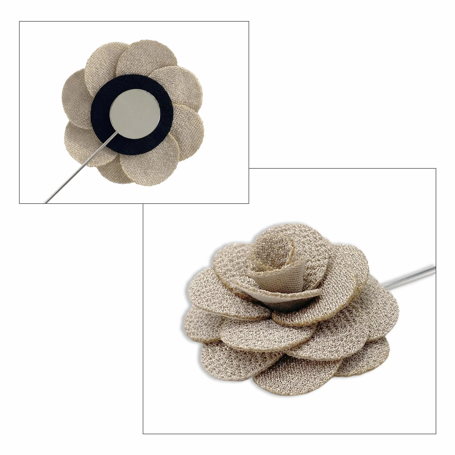 S&W SHLAX&WING Różne modne męskie klapy kwiaty Handmade Boutonniere Stick Pin Wedding Nowość