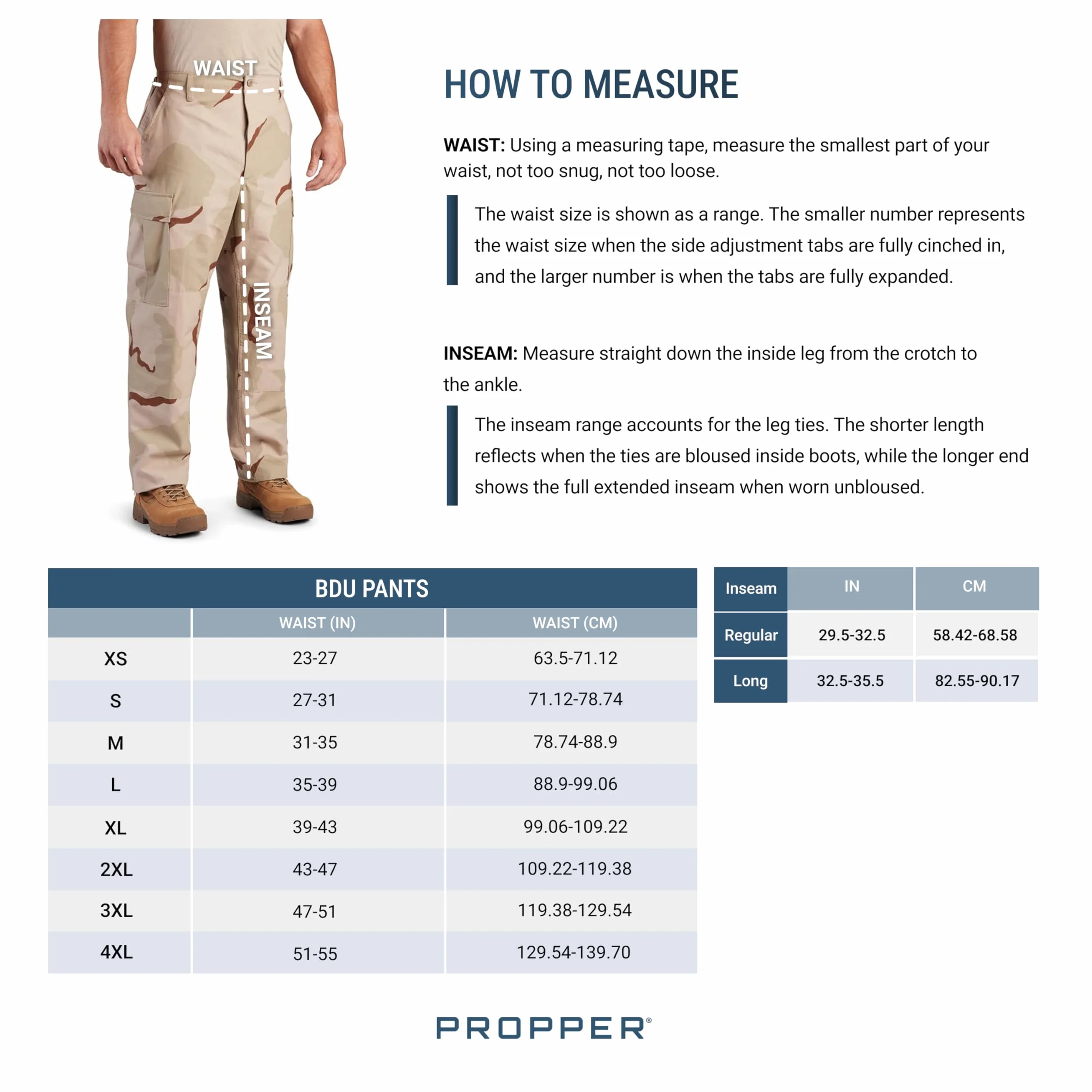 Propper Bdu Trouser - Button Fly - Spodnie Mężczyźni
