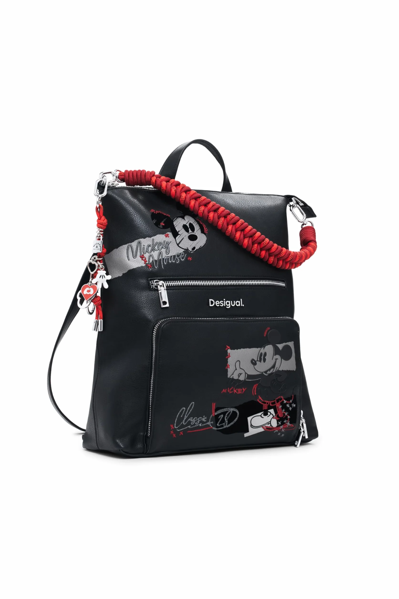 DESIGUAL ZAINO DONNA NERO