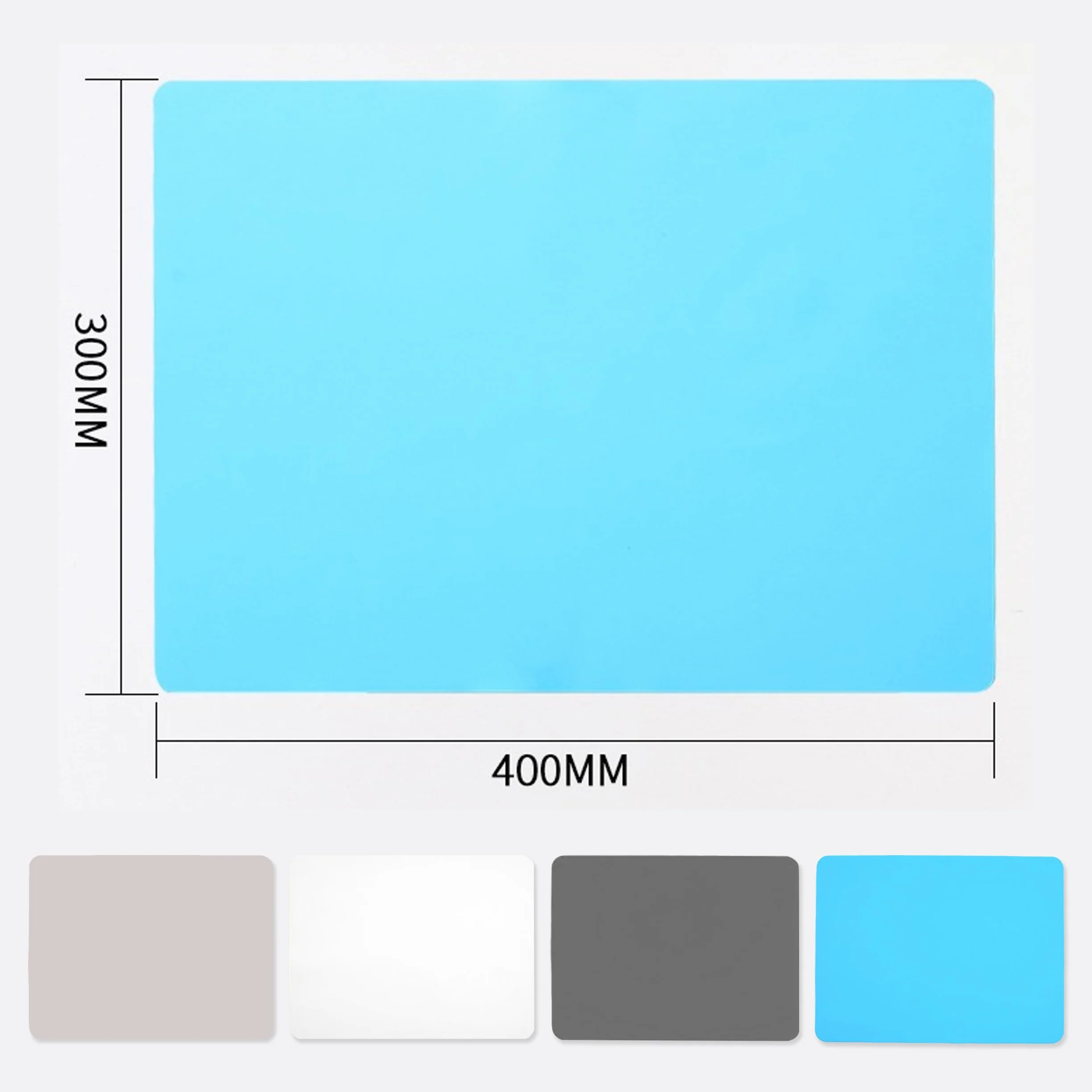 4 sztuki mat silikonowych, 30 x 40 cm, podkładka do majsterkowania, nieprzywierająca, podkładka do malowania, podkładka antypoślizgowa, do majsterkowania, rzemiosła, żywicy, 4 sztuki