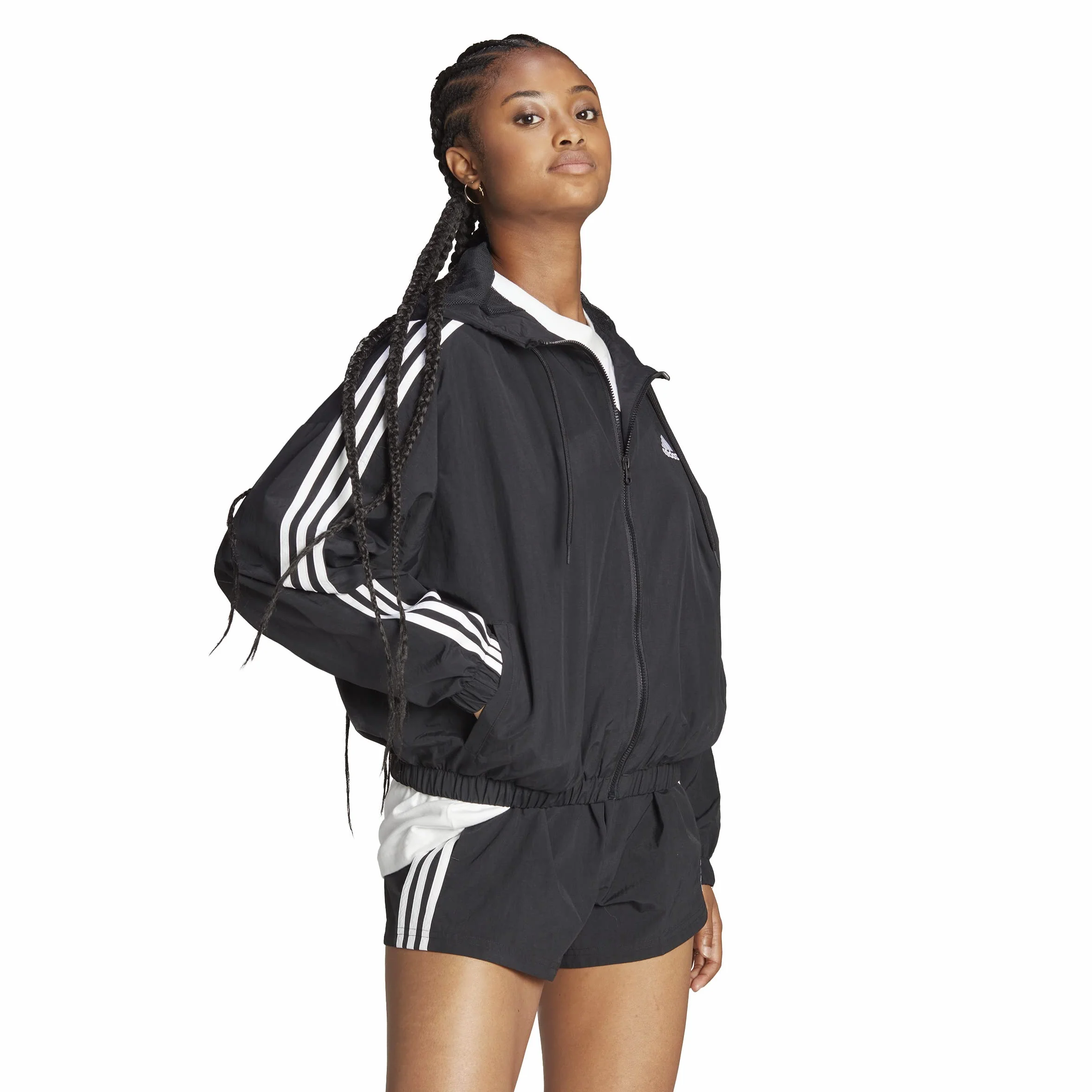 adidas Kurtka wiatrówka Kobiety Essentials 3-stripes Woven Windbreaker