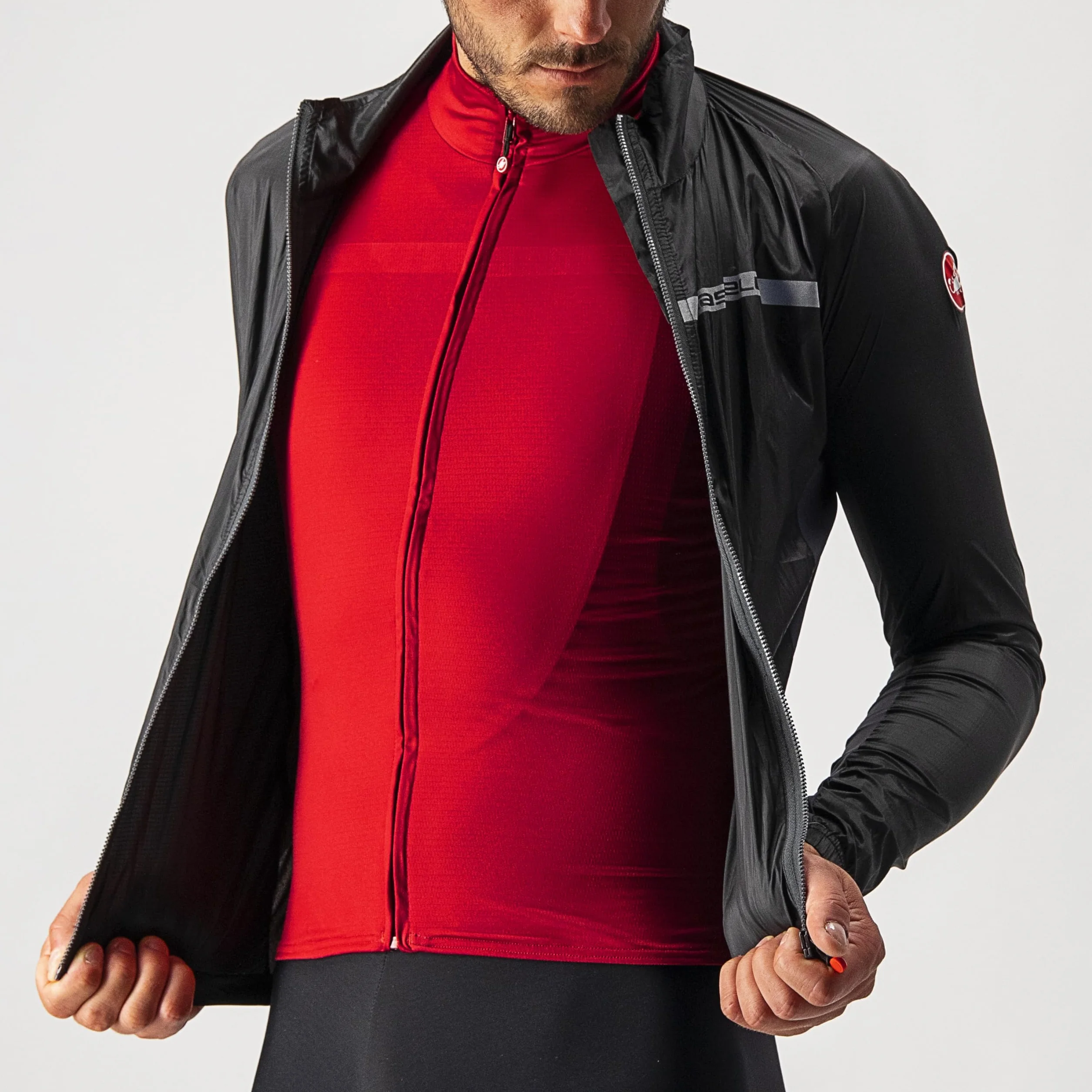 CASTELLI Kurtka Mężczyźni Squadra Stretch Jacket (1 w zestawie)