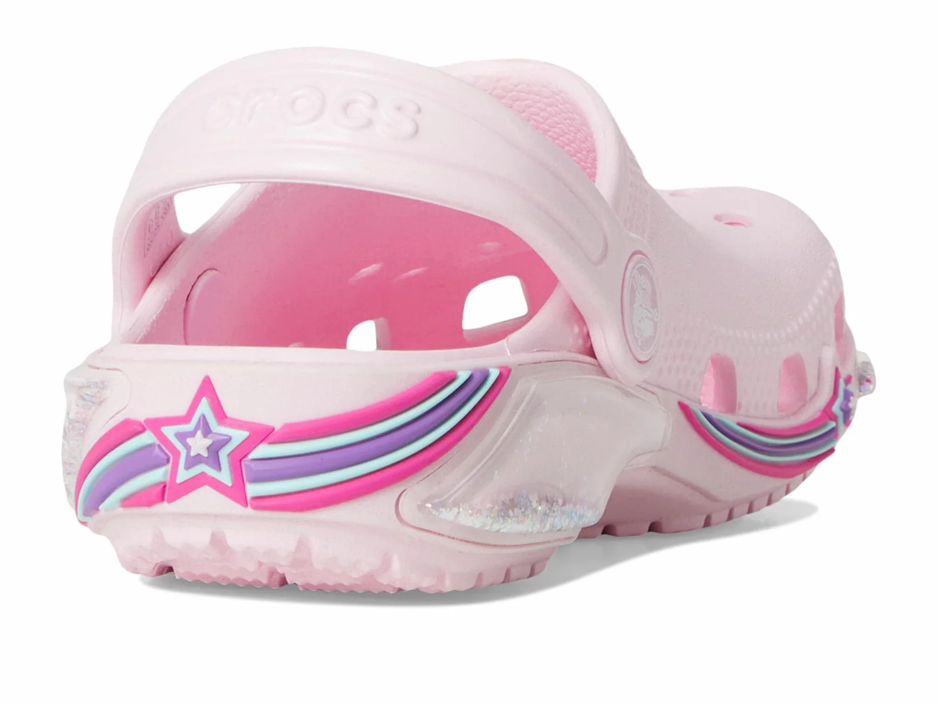 Crocs Uniseks - dzieci Classic Star Sparkle Shaker Clog TChodak