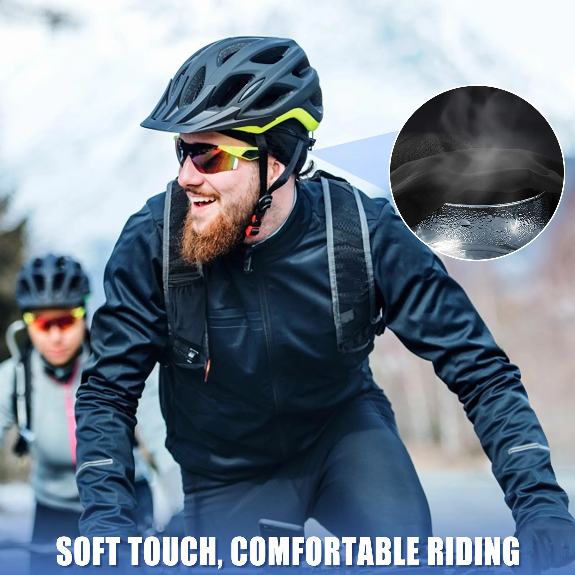 beifon 3 sztuki czapki pod kask rowerowy, czapka letnia, czapka rowerowa, czapka na kask, męska czapka sportowa, oddychająca