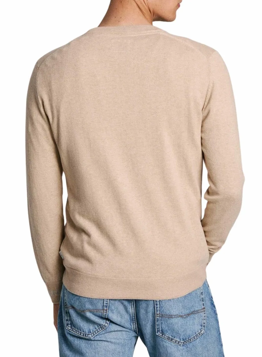 Pepe Jeans Dzianina Mężczyźni New Andre Crew Neck